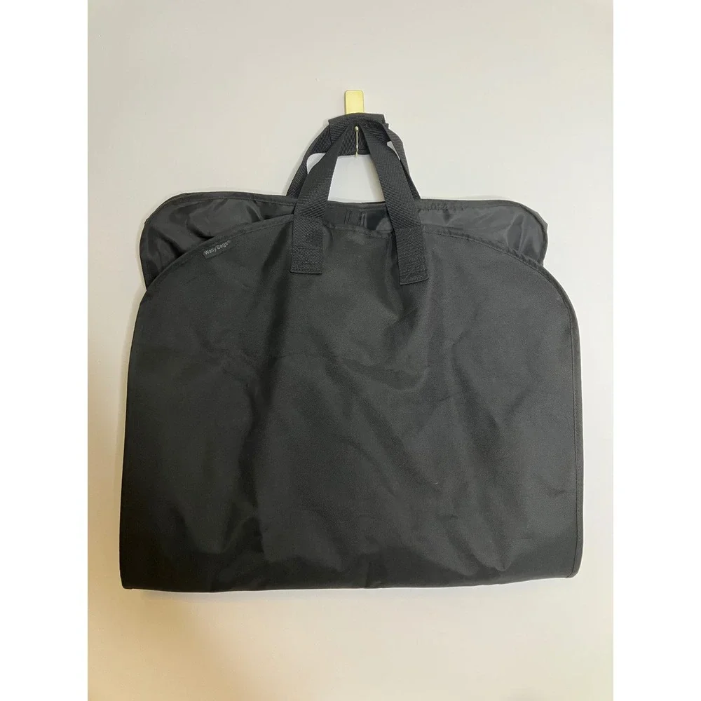 WallyBags Garment Bag Unisex 40 Inch Black Excellent WallyLock Water Repellent